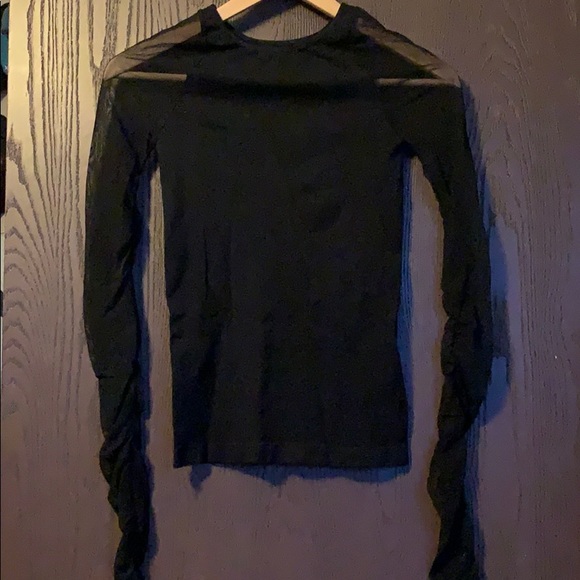 Free People Tops - intimately free people long sleeve mesh top